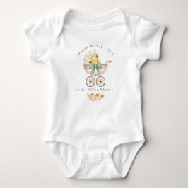 Body Para Bebé Made With Love Vintage Carriage Baby Bodysuit