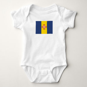 Body Para Bebé Madeira flag Portugal province symbol cross