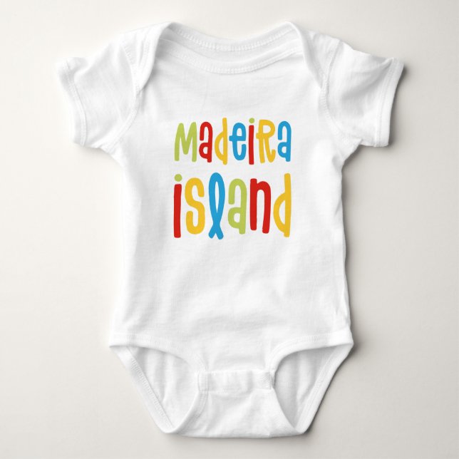 Body Para Bebé Madeira Island bodysuit (Anverso)