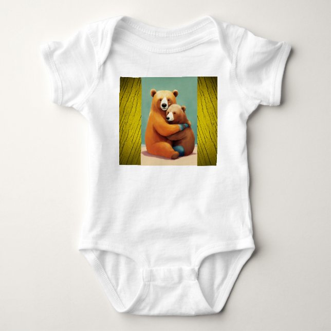 Body Para Bebé Madre Amor ropa de bebé (Anverso)