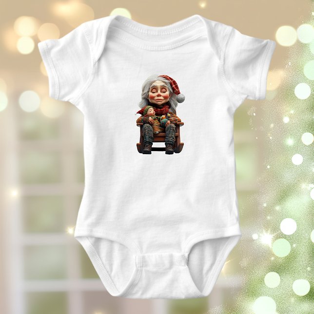 Body Para Bebé Madre Navidad II Traje para bebés (Subido por el creador)