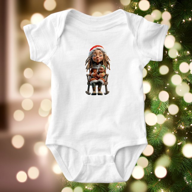Body Para Bebé Madre Navidades en traje de bebé (Subido por el creador)