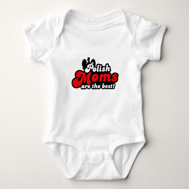 Body Para Bebé Madres de Polonia (Anverso)