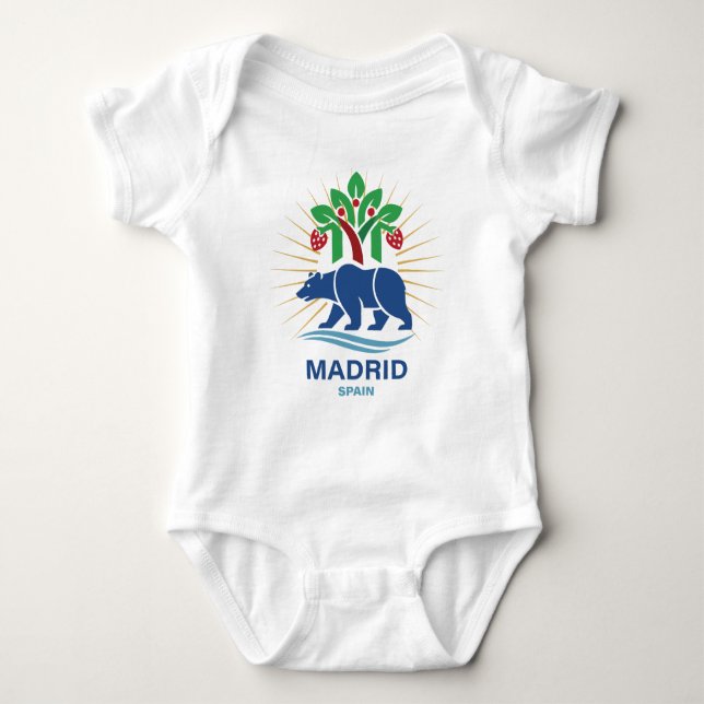 Body Para Bebé Madrid España Europa (Anverso)