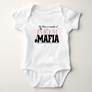 Body Para Bebé Mafia de la mamá enredadera infantil de "mi Nina"