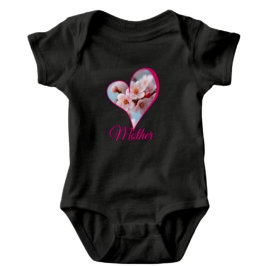 Body Para Bebé Magia de Flor de Cerezo Rosa