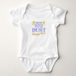 Body Para Bebé Magical Fairy Pixie Dust Cute Inspirational Quote