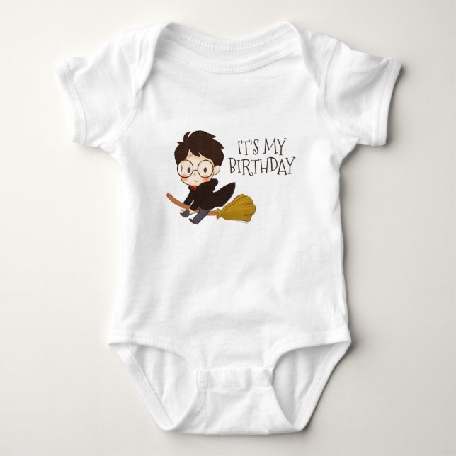 Body Para Bebé Magical HARRY POTTER™ y Hogwarts Cumpleaños (Anverso)