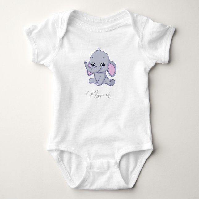 Body Para Bebé Magique Baby (Anverso)