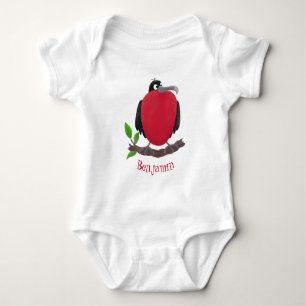 Body Para Bebé Magnífico personalizado de pájaro fragata
