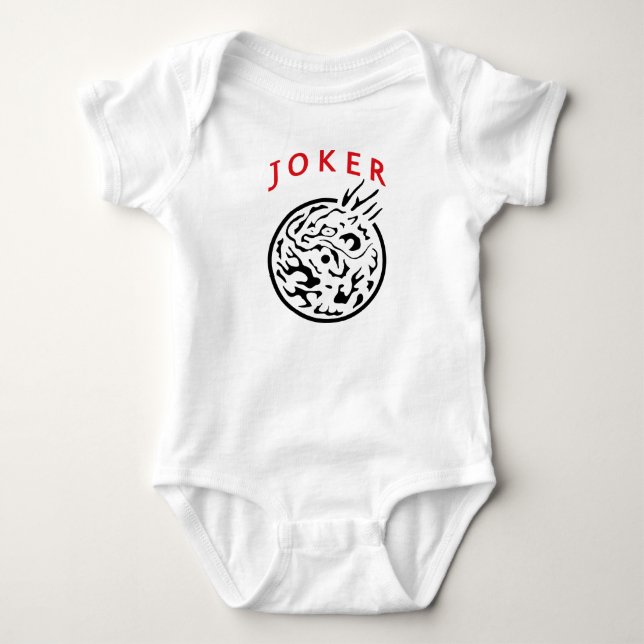Body Para Bebé Mah Jongg (Anverso)