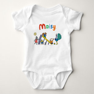 Body Para Bebé Maisy en el patio con los amigos