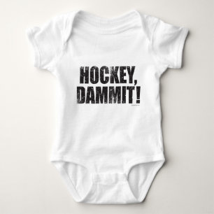 Body Para Bebé ¡Maldita sea el hockey! Baby Bodysuit