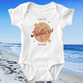 Body Para Bebé Mallorca Mallorca Magaluf España vacaciones Retro