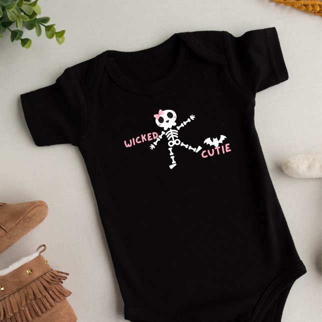Body Para Bebé Malvado (Wicked Cutie Baby Bodysuit)