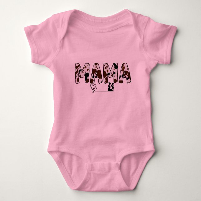 Body Para Bebé Mamá (Anverso)