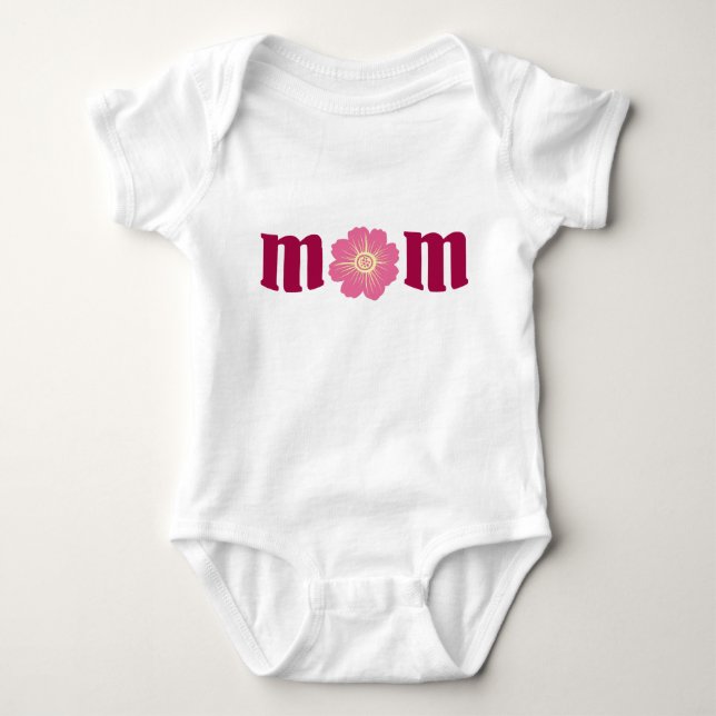 Body Para Bebé Mamá (Anverso)