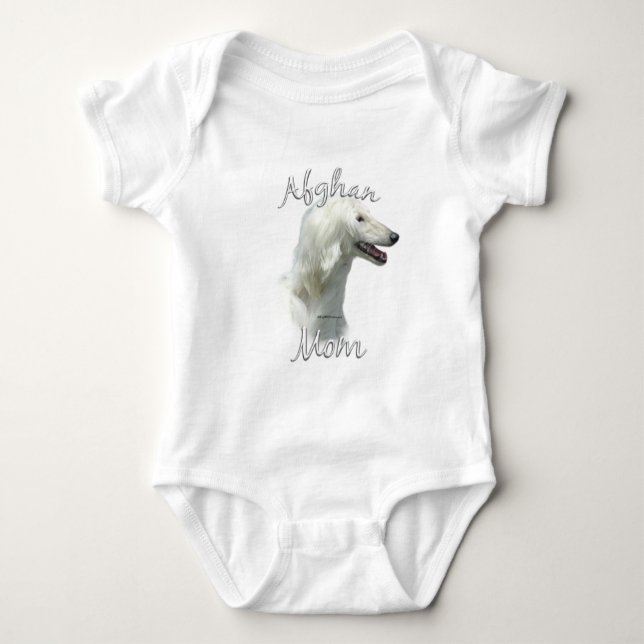 Body Para Bebé Mamá afgana 2 (Anverso)