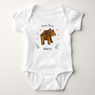 Body Para Bebé Mama Baby Bodysuit