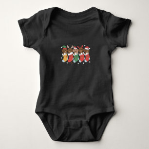 Body Para Bebé Mamá Dachshund Navidad Regalo para Amantes de Perr