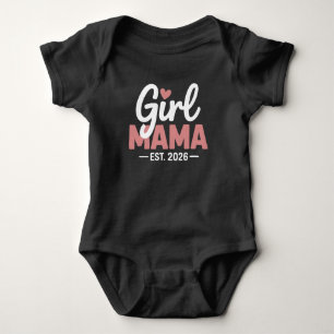 Body Para Bebé Mamá de niña Est 2026 Revelación de embarazo Nueva