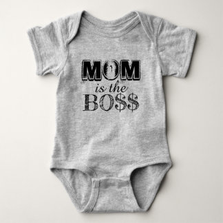 Body Para Bebé Mamá es la jefa
