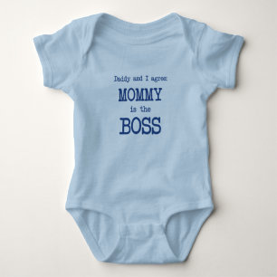 Body Para Bebé Mamá Es La Jefe