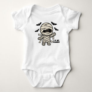 Body Para Bebé Mamá Halloween Adorable Amo a mi Mamá