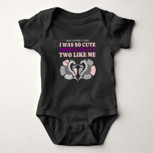 Body Para Bebé Mamá hizo mi gemela para conseguir dos de mí
