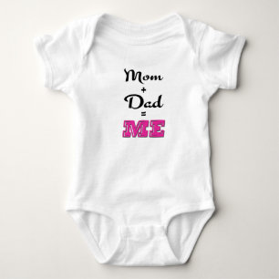 Body Para Bebé Mamá + papá = ME