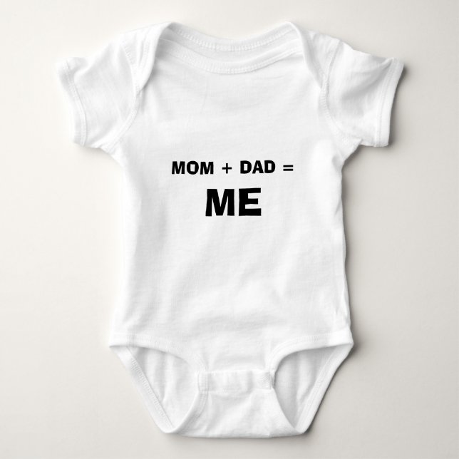BODY PARA BEBÉ MAMÁ + PAPÁ = YO (Anverso)
