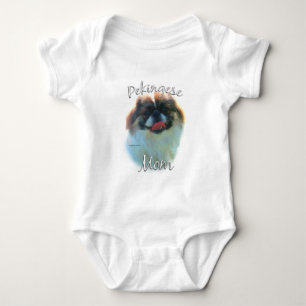 Body Para Bebé Mamá pekingesa 2