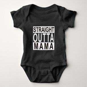 Body Para Bebé Mamá recta Baby Bodysuit de Outta