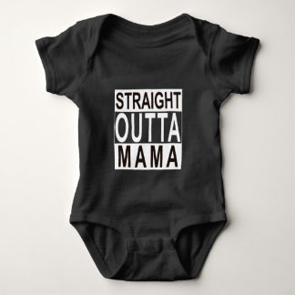 Body Para Bebé Mamá recta Baby Bodysuit de Outta