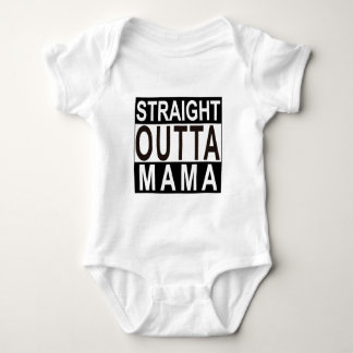 Body Para Bebé Mamá recta Bodysuit de Outta