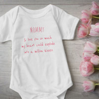 Mamá, Te Amo Tanto Poema Escrito A Mano Rosado