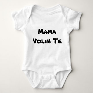 Body Para Bebé Mamá Volim Te