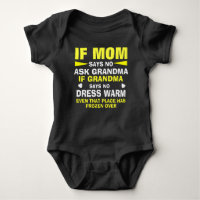 Mamá y abuela para niño mimado