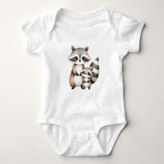 Body Para Bebé Mamá y yo-Mapache