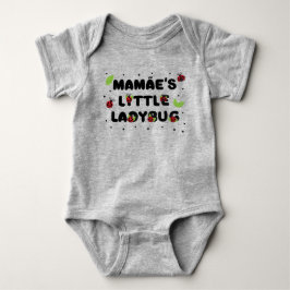 Body Para Bebé Mamãe's Little Ladybug - Cute
