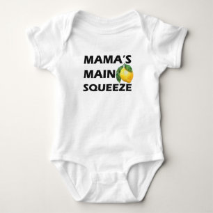 Body Para Bebé Mamá's main squeeze divertido