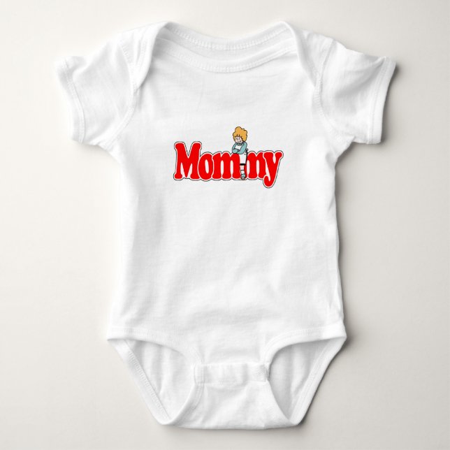 Body Para Bebé Mami (Anverso)