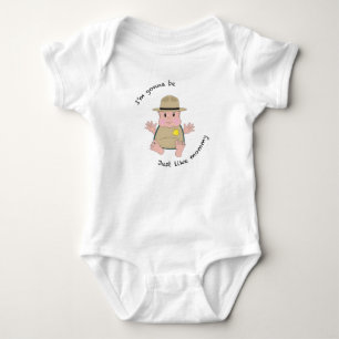 Body Para Bebé Mami del guardabosques