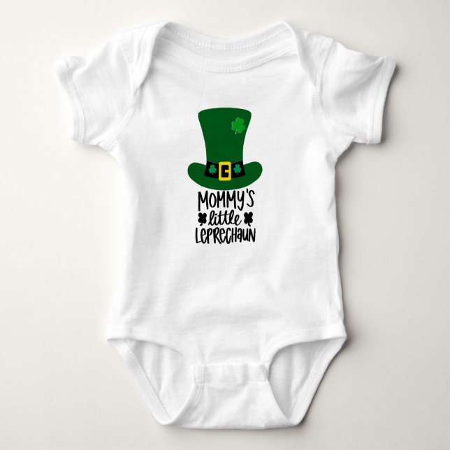 Body Para Bebé Mami Little Leprechaun Baby Bodysuit (Anverso)