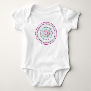 Body Para Bebé mandala colorida