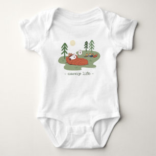 Body Para Bebé Maní Camperas para dormir Snoopy & Woodstock