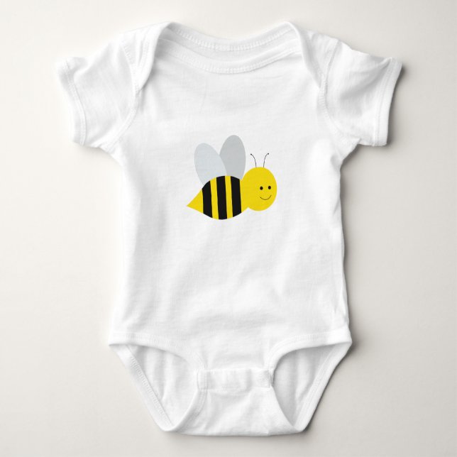 Body Para Bebé Manosee la abeja (Anverso)