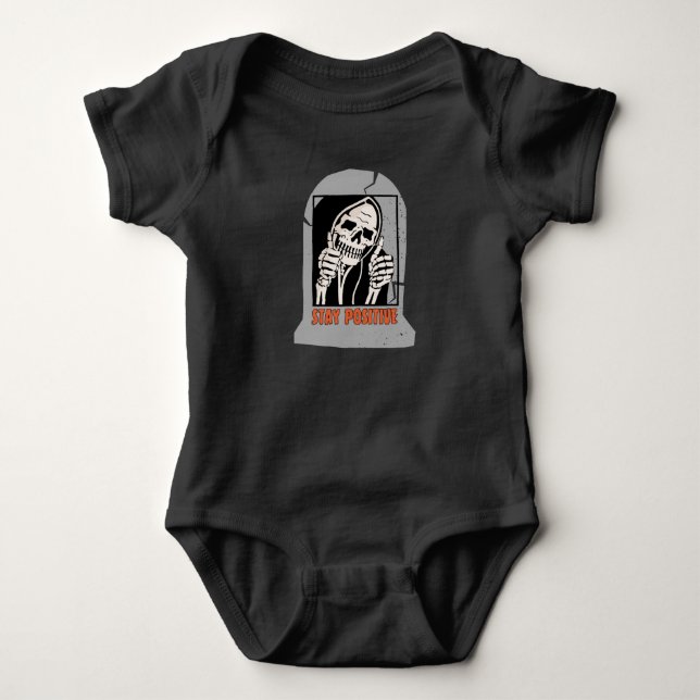 BODY PARA BEBÉ MANTENER SKELETON POSITIVO (Anverso)