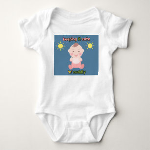 Body Para Bebé Manteniéndolo mono y adorable