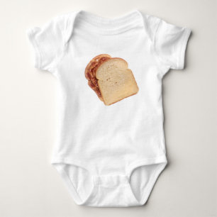 Body Para Bebé Mantequilla de cacahuete y sandwich de gelatina